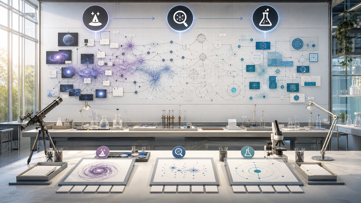 Handoff Maps for White Noise Science editorial image for WN Magazine