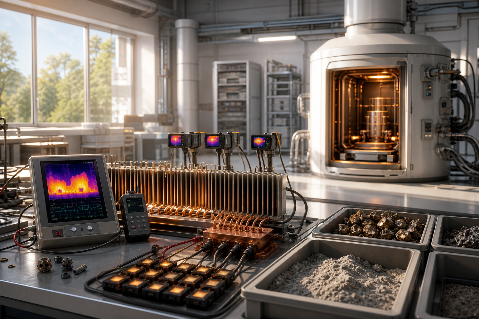 Heat Budgets for Matter Compilers editorial art for WN Magazine