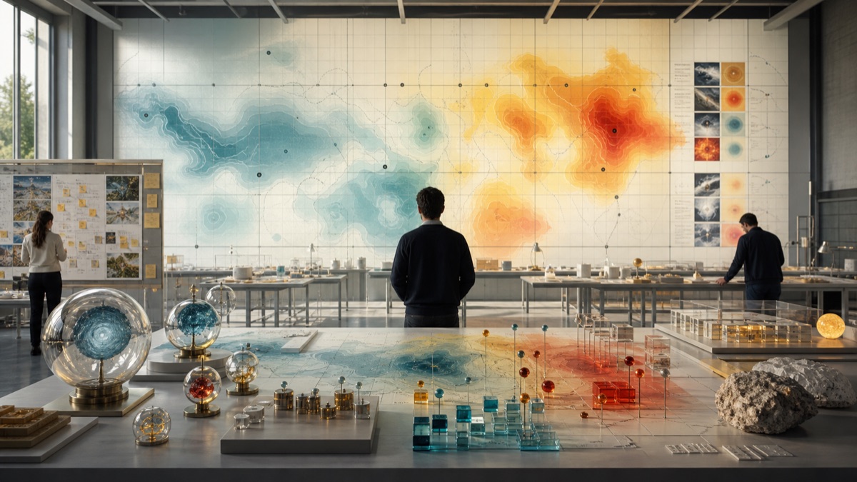 Heat Maps for Totality Roadmaps editorial art for WN Magazine