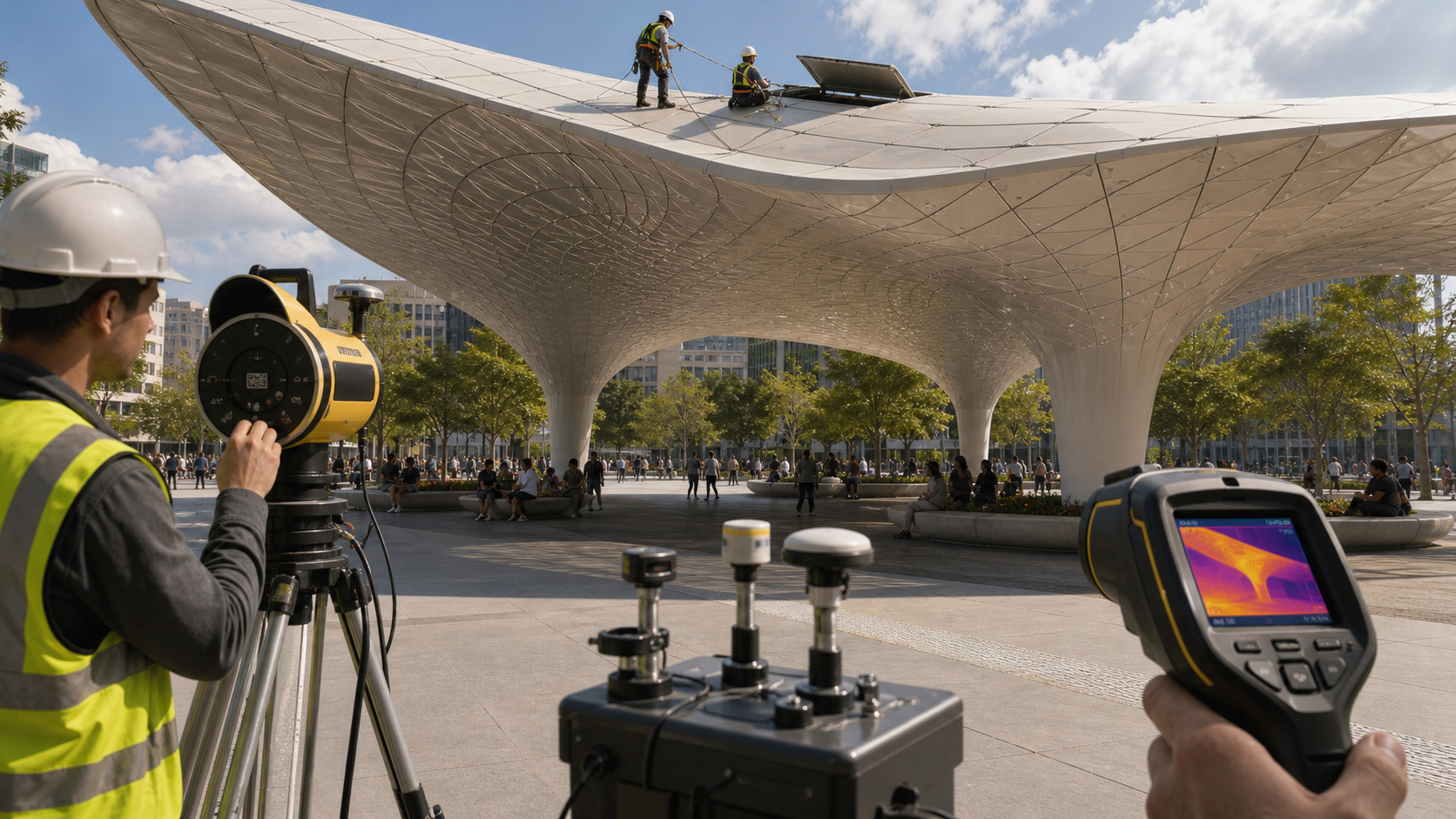 Heat-Shade Indexes for Superformula Roofs editorial art for WN Magazine