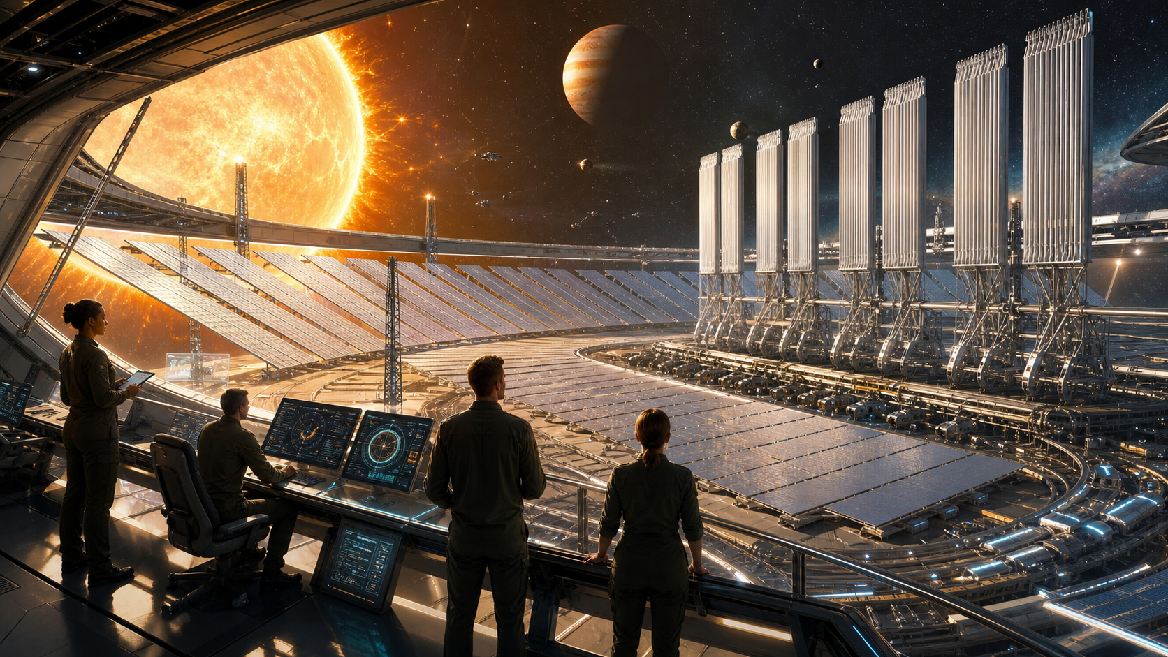 Heat, Time, and the Kardashev Temptation editorial art for WN Magazine