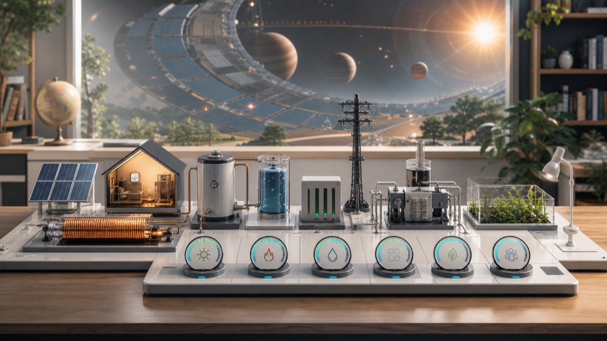 Household Meters for Kardashev Scale editorial image for WN Magazine
