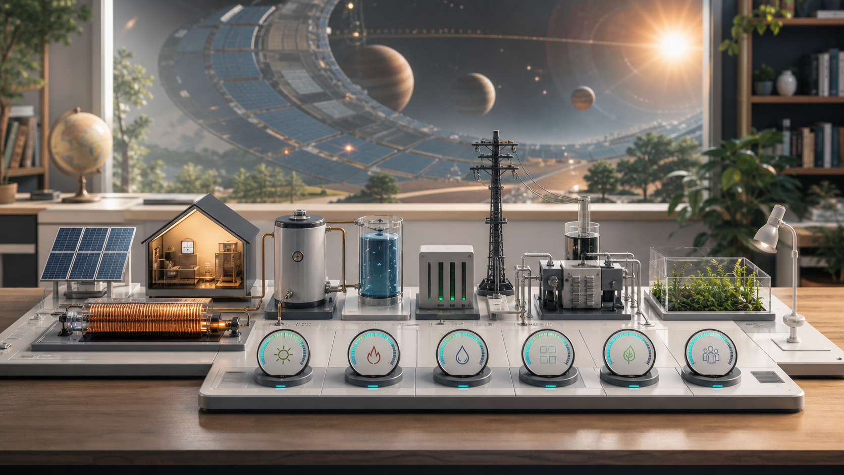 Household Meters for Kardashev Scale editorial image for WN Magazine