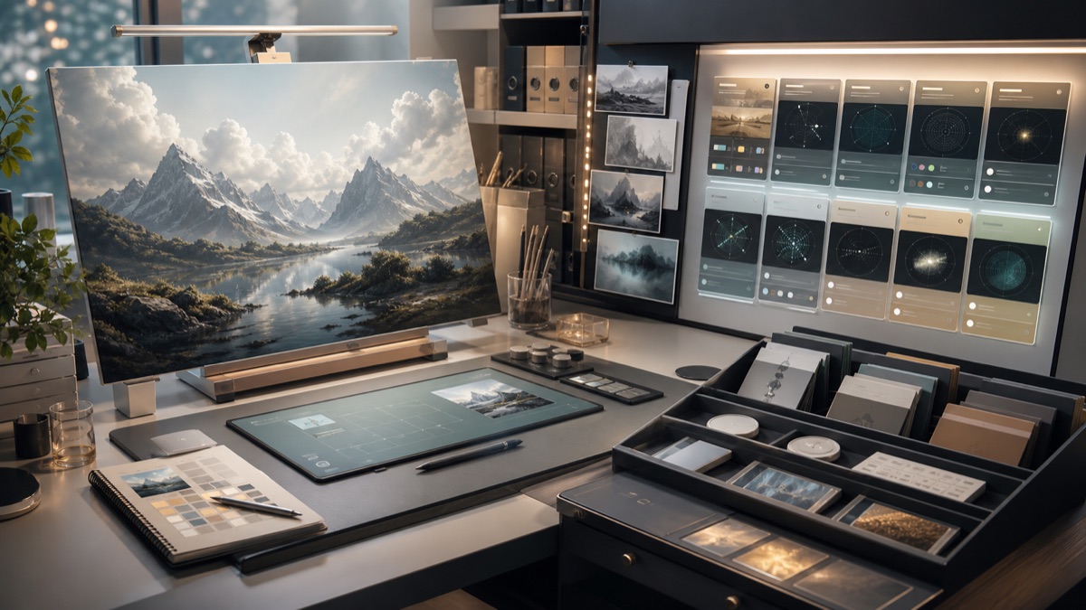 Image Studio Export Provenance Cards editorial art for WN Magazine