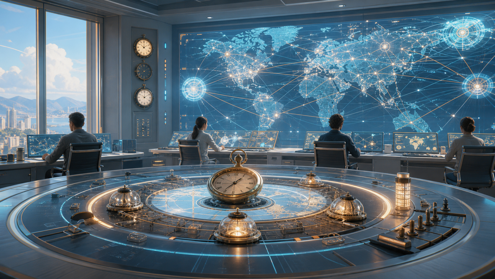 Latency Leases for Omnipresent Networks editorial art for WN Magazine