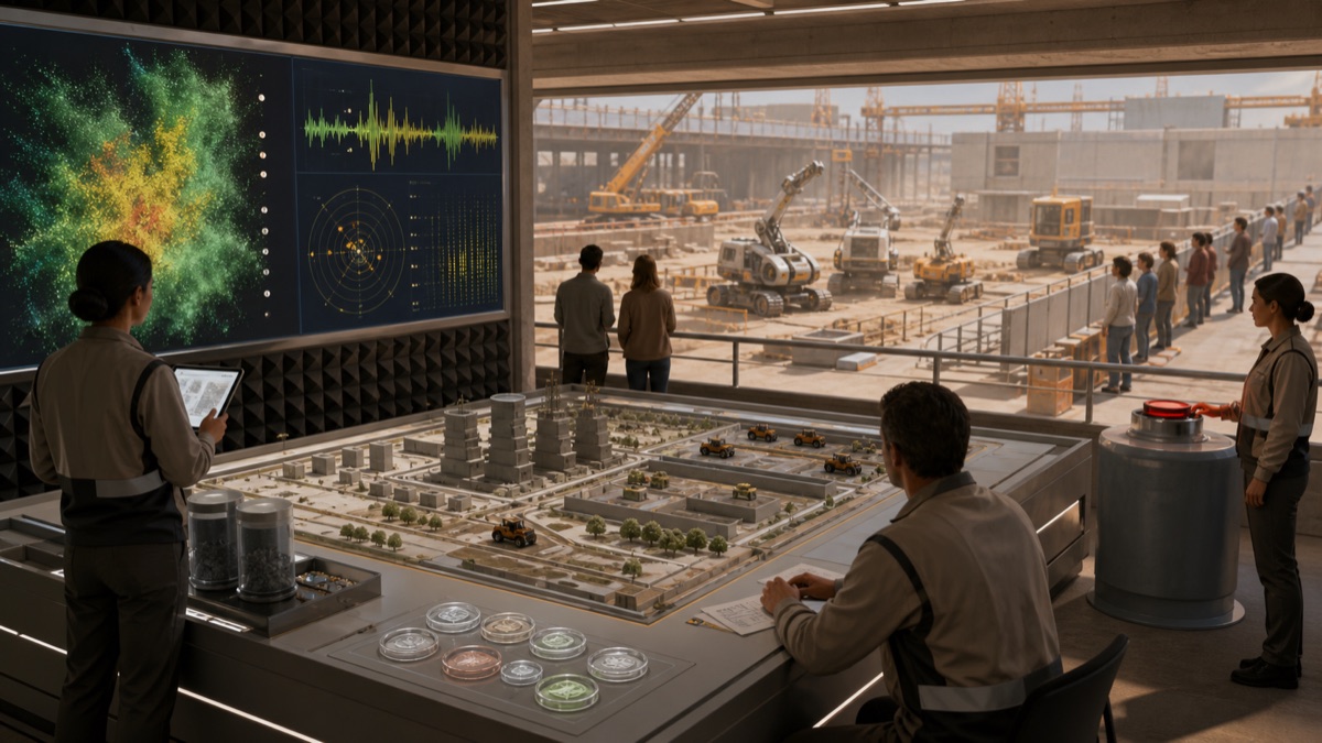 Macro-Builder Dust and Noise Compacts editorial image for WN Magazine