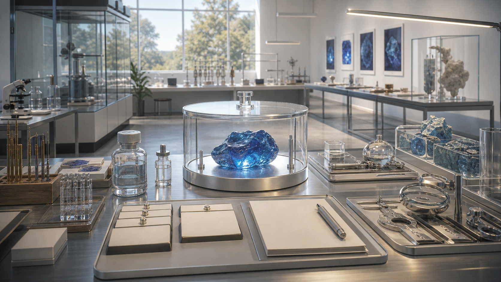 Maintenance Diaries for Blue Gue Labs editorial art for WN Magazine