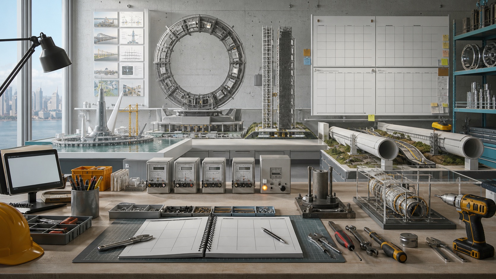 Maintenance Pricing for Impossible Infrastructure editorial art for WN Magazine