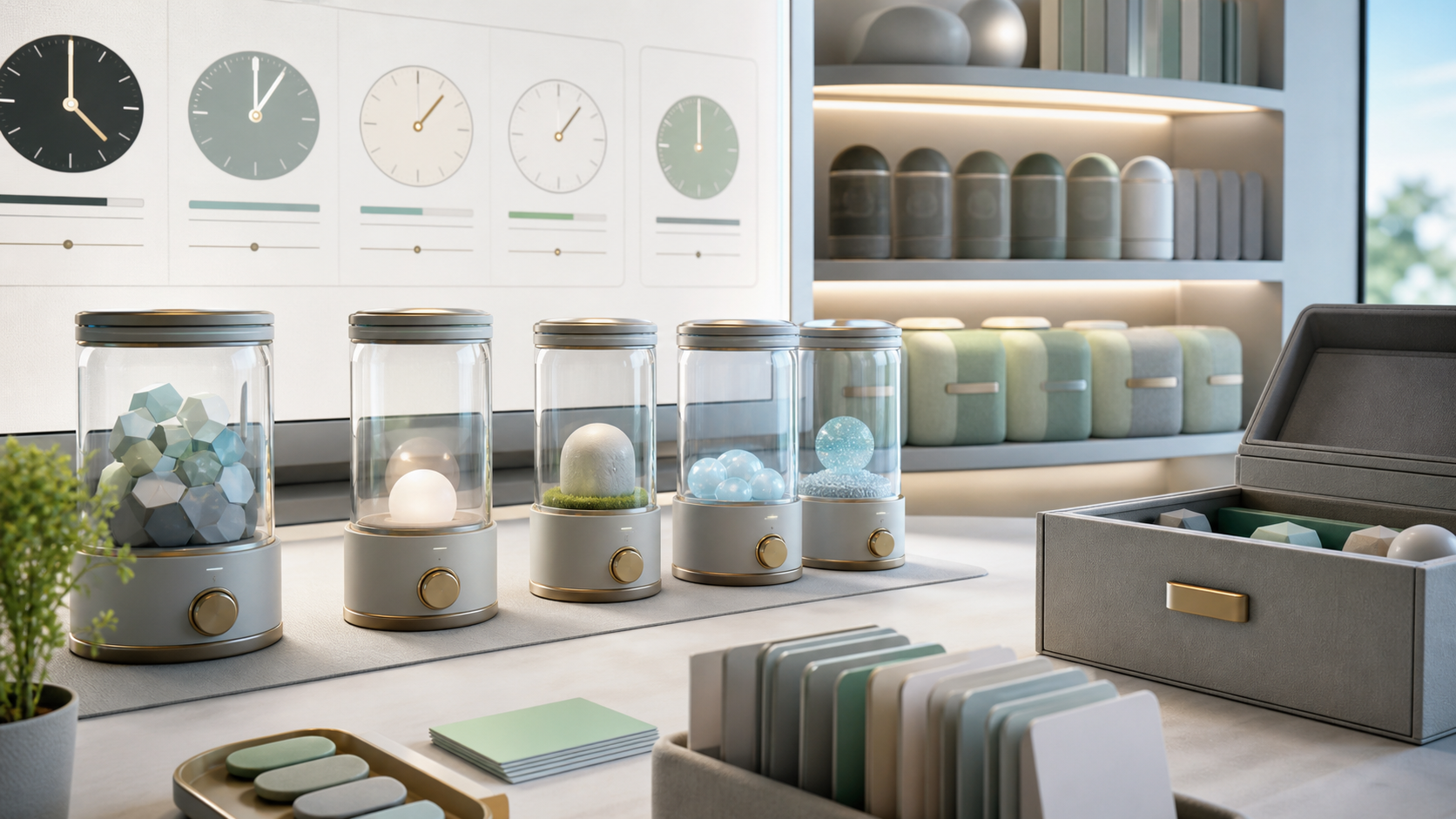 AI-generated WN Plus workspace with memory capsules, expiration clocks, quiet-mode shelves, deletion drawer, and source cards.