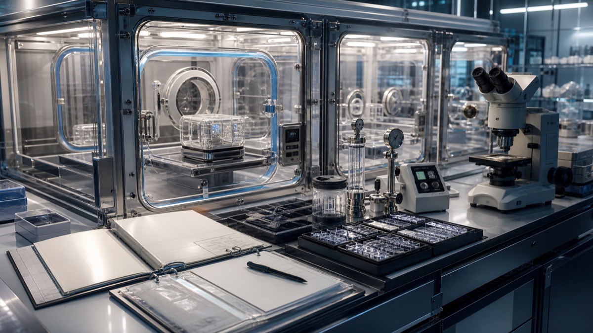 Nanobot Containment Airlock Ledgers editorial image for WN Magazine