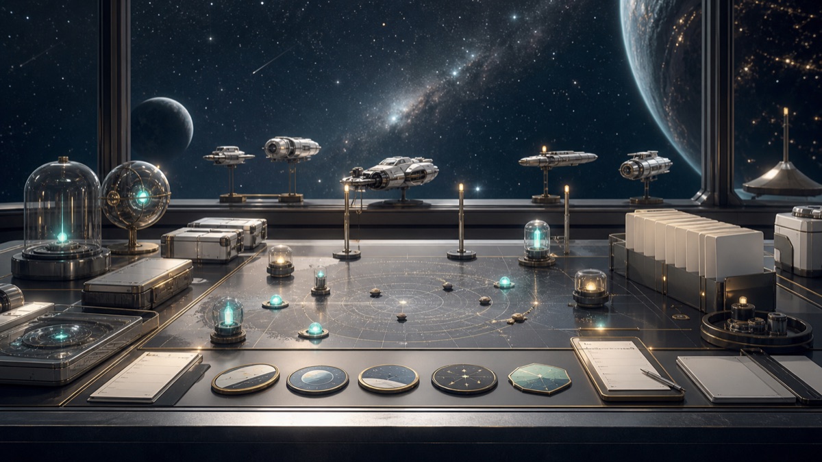 Nonmilitary Signal Books for Deep-Space Fleets editorial image for WN Magazine