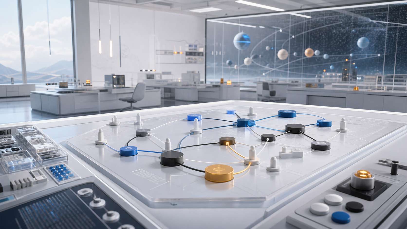 Operator Maps for White Noise Command Rooms editorial image for WN Magazine