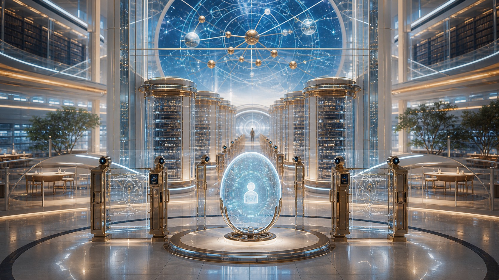 Privacy Boundaries for Omniversal Search editorial art for WN Magazine
