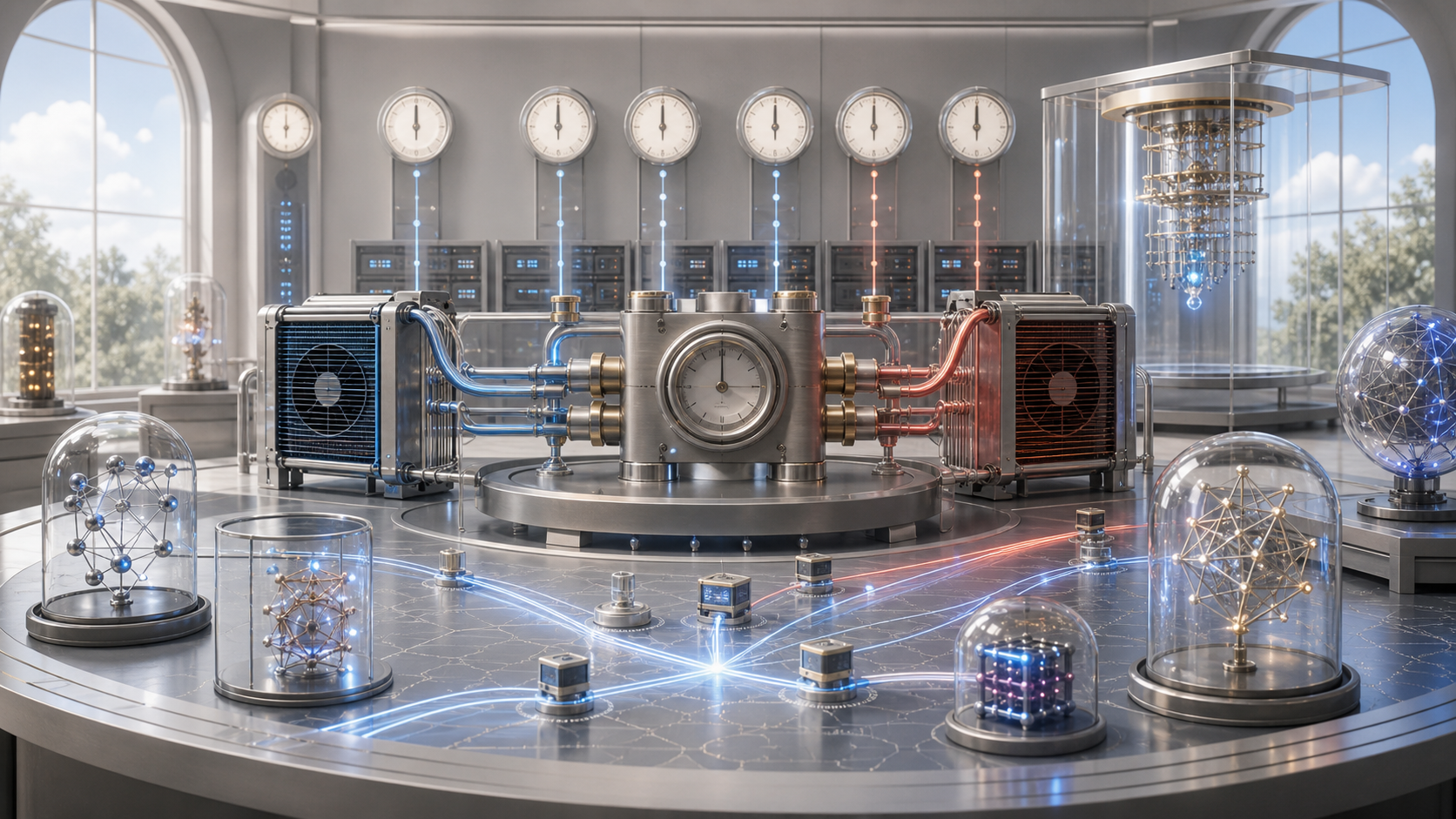 Public Cooling for Instant Network Dreams editorial art for WN Magazine