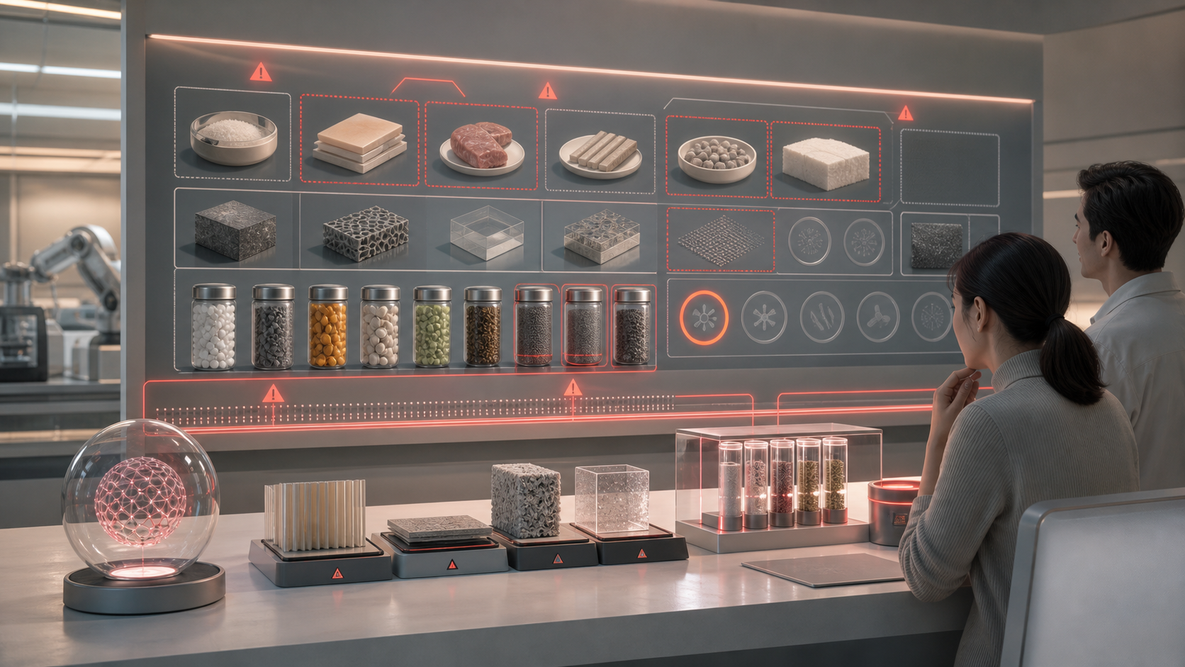 Public Redlines for Replicator Menus editorial art for WN Magazine
