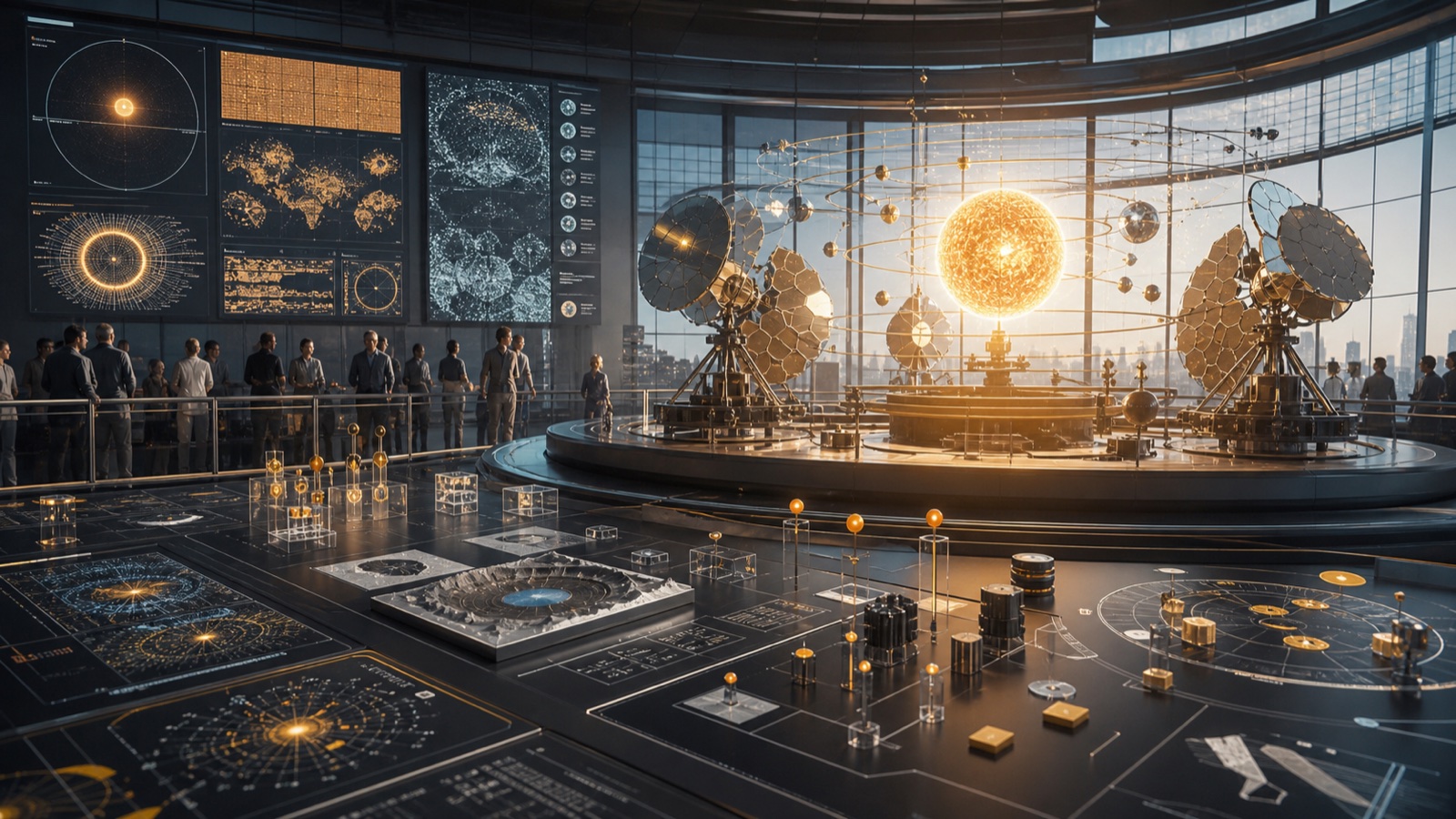 Public Shadow Protocols for Synthetic Suns editorial art for WN Magazine