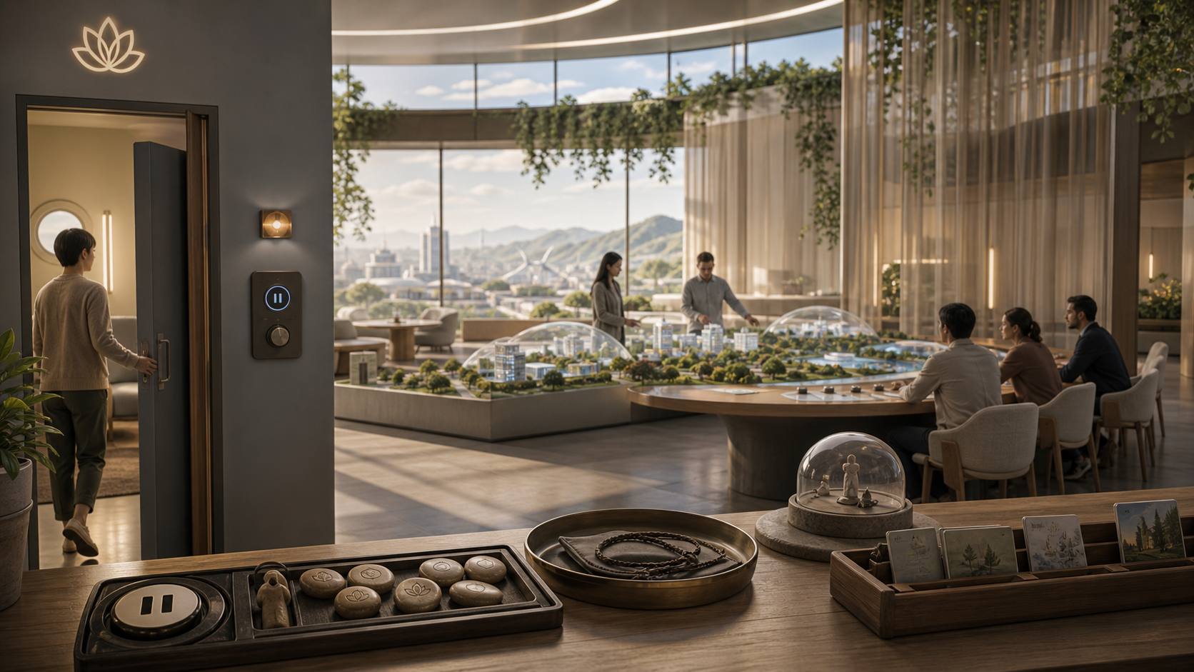 Quiet Rights Inside Project Utopia Simulations editorial image for WN Magazine
