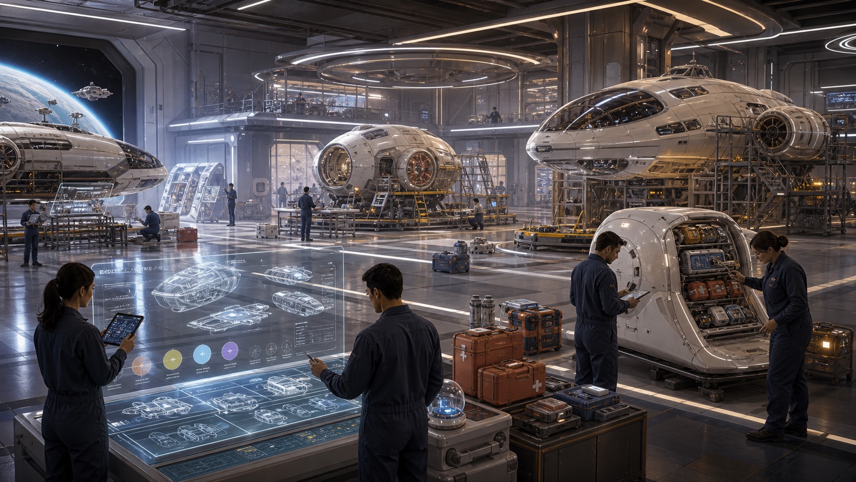 Rescue Duties in Nonmilitary Fleet Design editorial art showing a rescue-duty boundary for nonmilitary spaceship and fleet catalogue entries