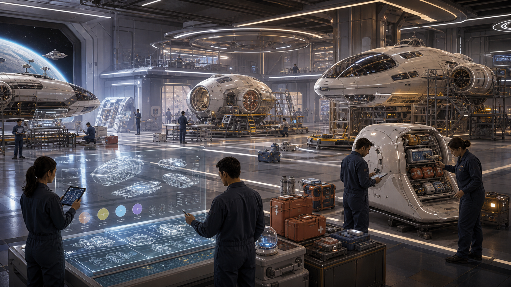 Rescue Duties in Nonmilitary Fleet Design editorial art showing a rescue-duty boundary for nonmilitary spaceship and fleet catalogue entries