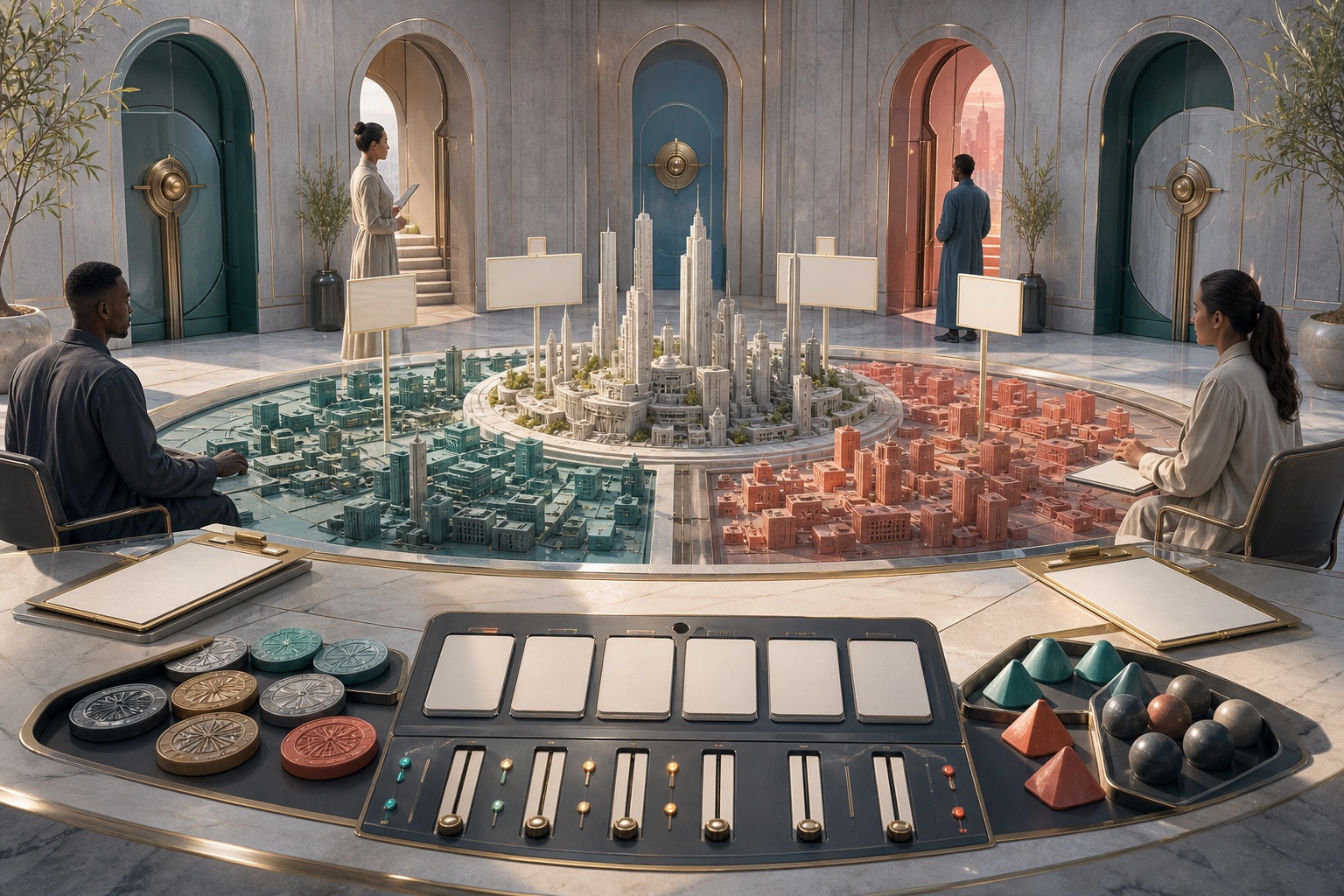 Revision Rooms for Engineered Verse Ethics editorial image for WN Magazine