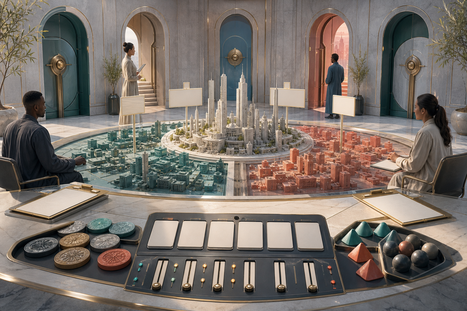 Revision Rooms for Engineered Verse Ethics editorial image for WN Magazine