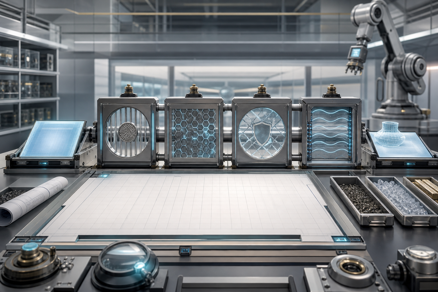Rights Filters for Replicator Blueprints editorial image for WN Magazine