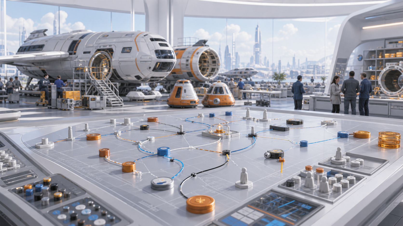Route Permits for Rescue-First Spaceships editorial image for WN Magazine