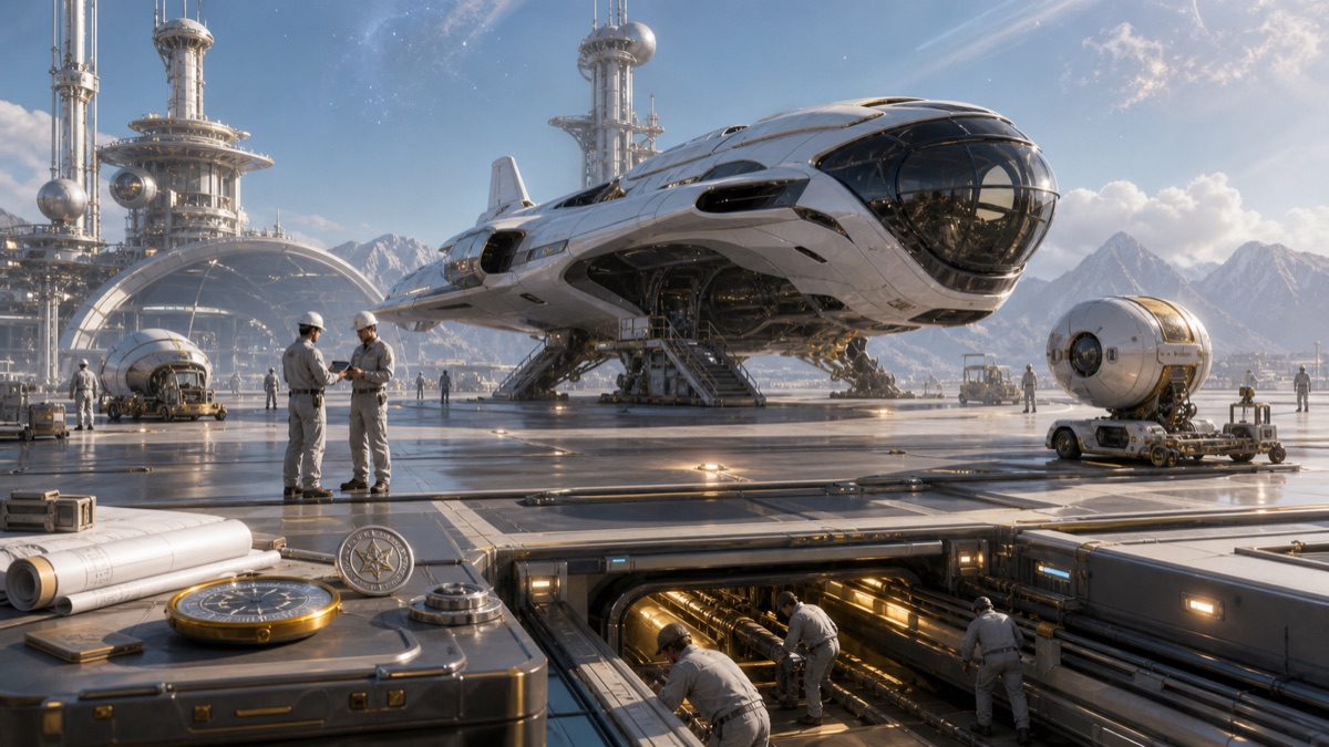 Shipyard Dreams and Ground Truth editorial art for WN Magazine