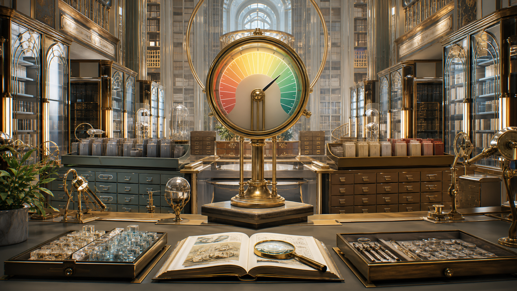 Source Freshness Meters for the Total Library editorial image for WN Magazine