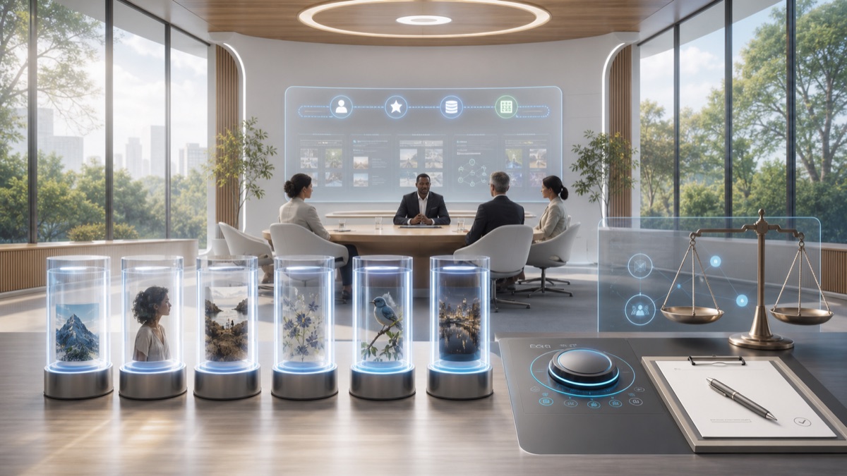 Source Owner Appeals for AI Training editorial art for WN Magazine
