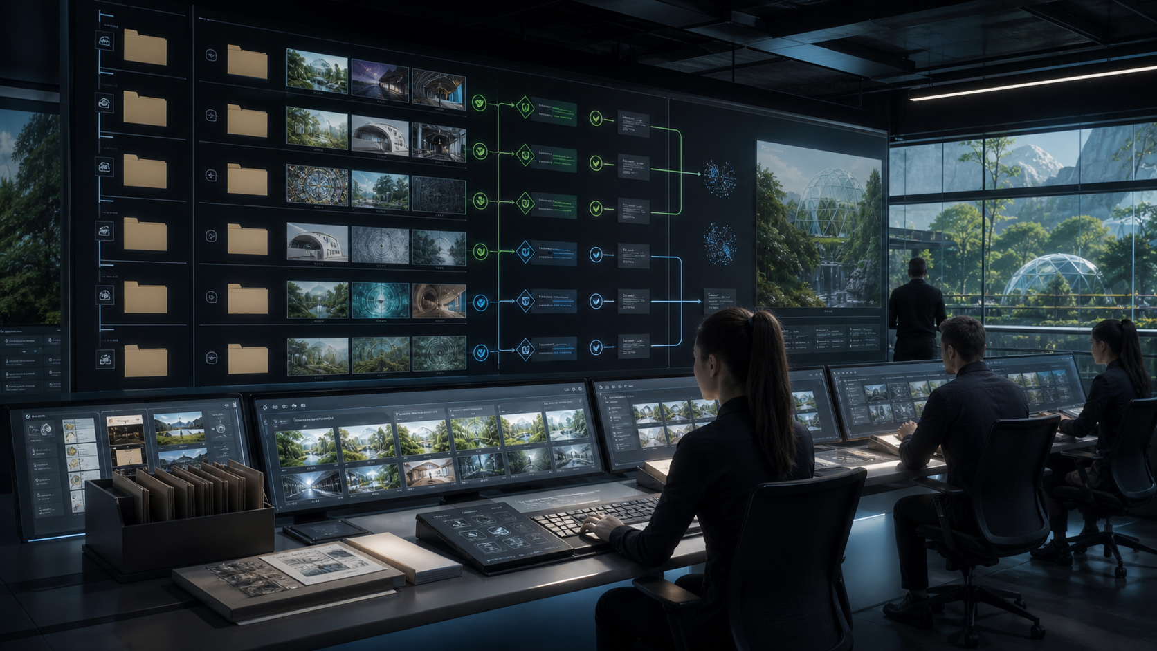 Source Rights Ledgers for AI Image Training editorial art for WN Magazine