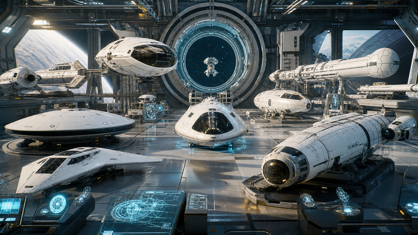 Spaceship Classes as Research Questions editorial art for WN Magazine