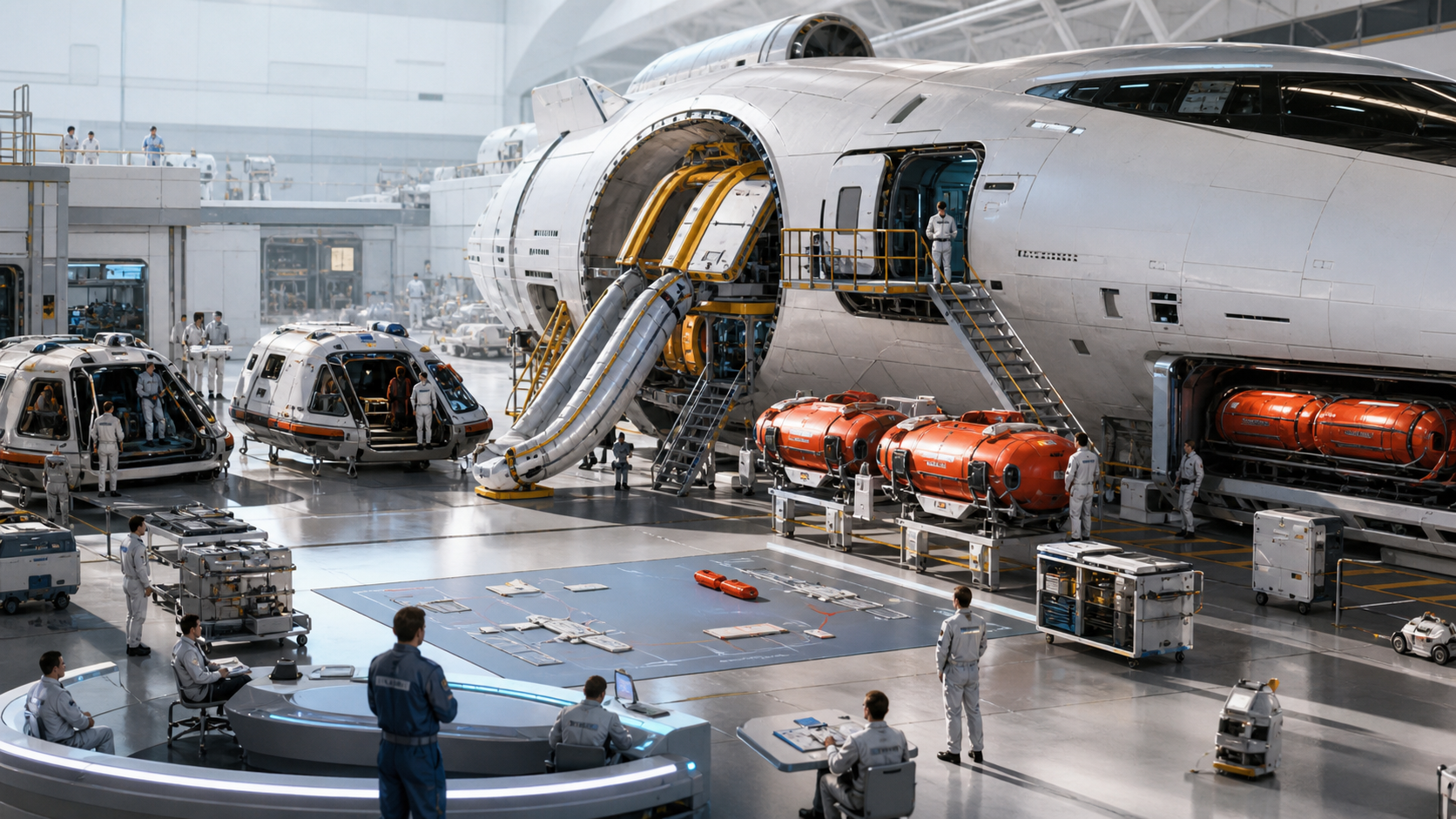 Spaceship Preflight Rescue Manifests editorial image for WN Magazine