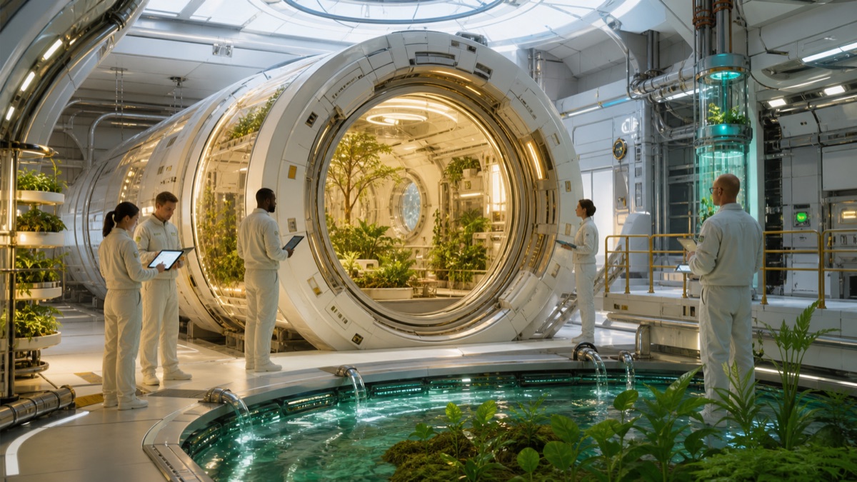 Synthetic Habitats and the Quiet Safety Case editorial art for WN Magazine