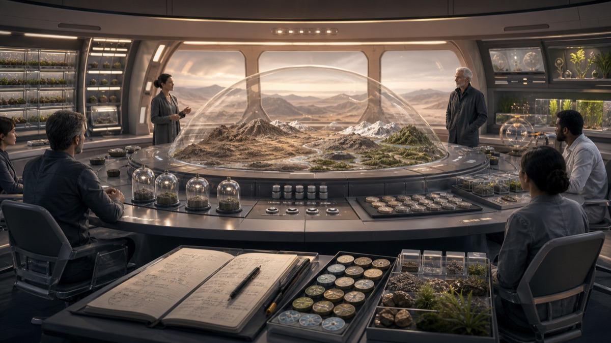 Terraforming Reversibility Ledgers editorial image for WN Magazine