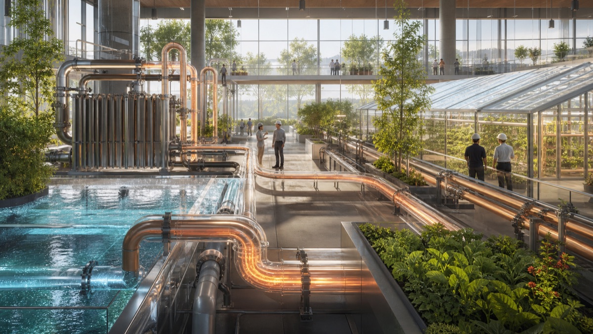 The Cooling Commons for Hot Machines editorial art for WN Magazine