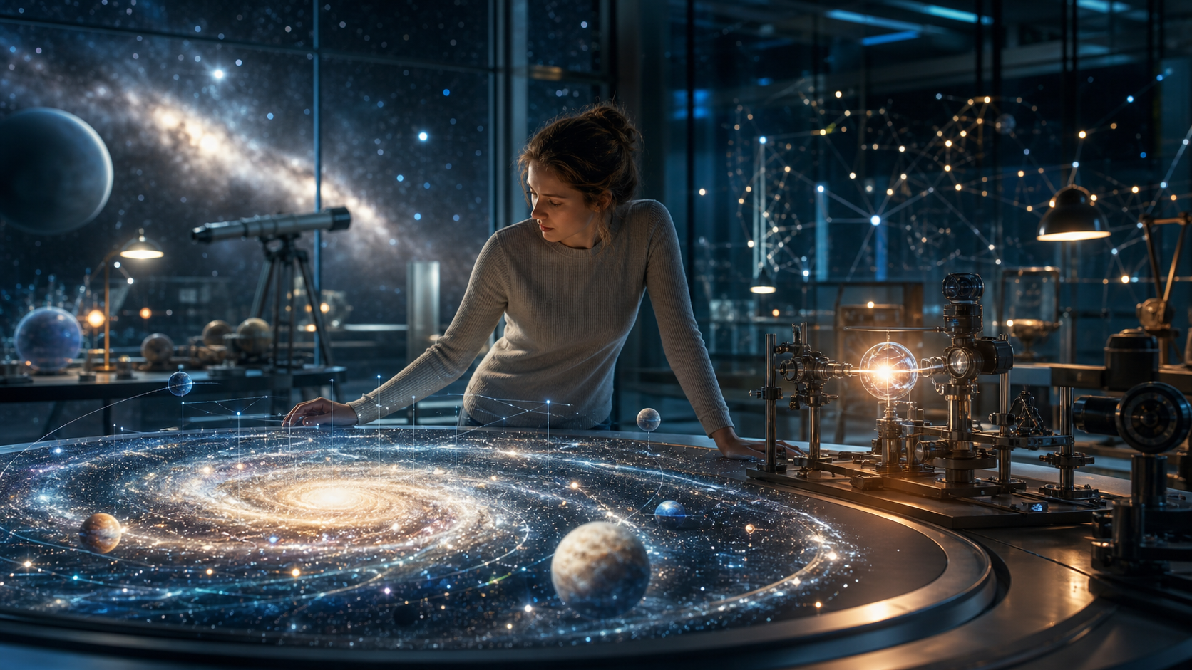 The Map Is Not the Universe editorial art for WN Magazine