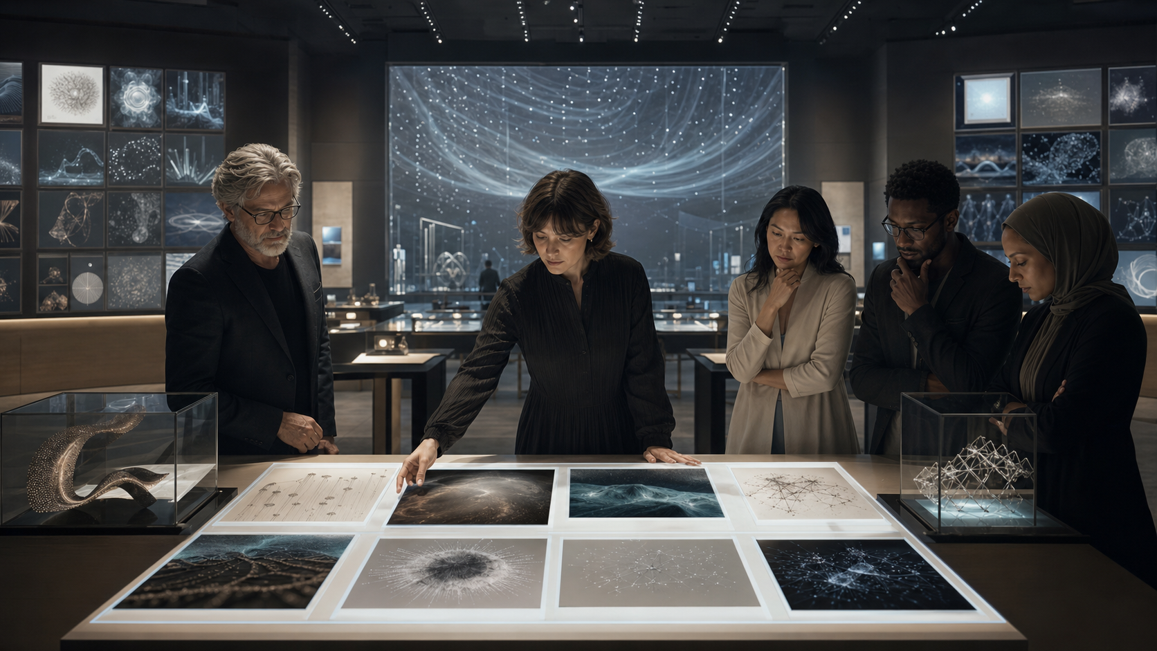 The Marketplace That Curates Restraint editorial art for WN Magazine