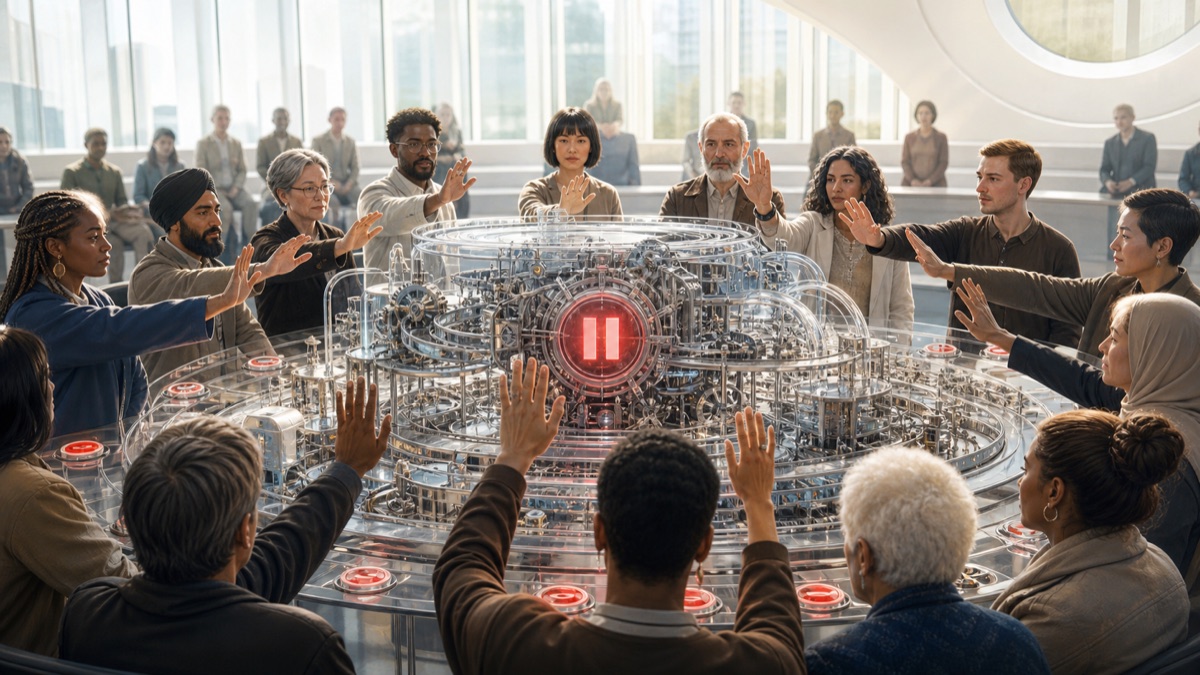 The Member Vote That Slows the Machine editorial art for WN Magazine