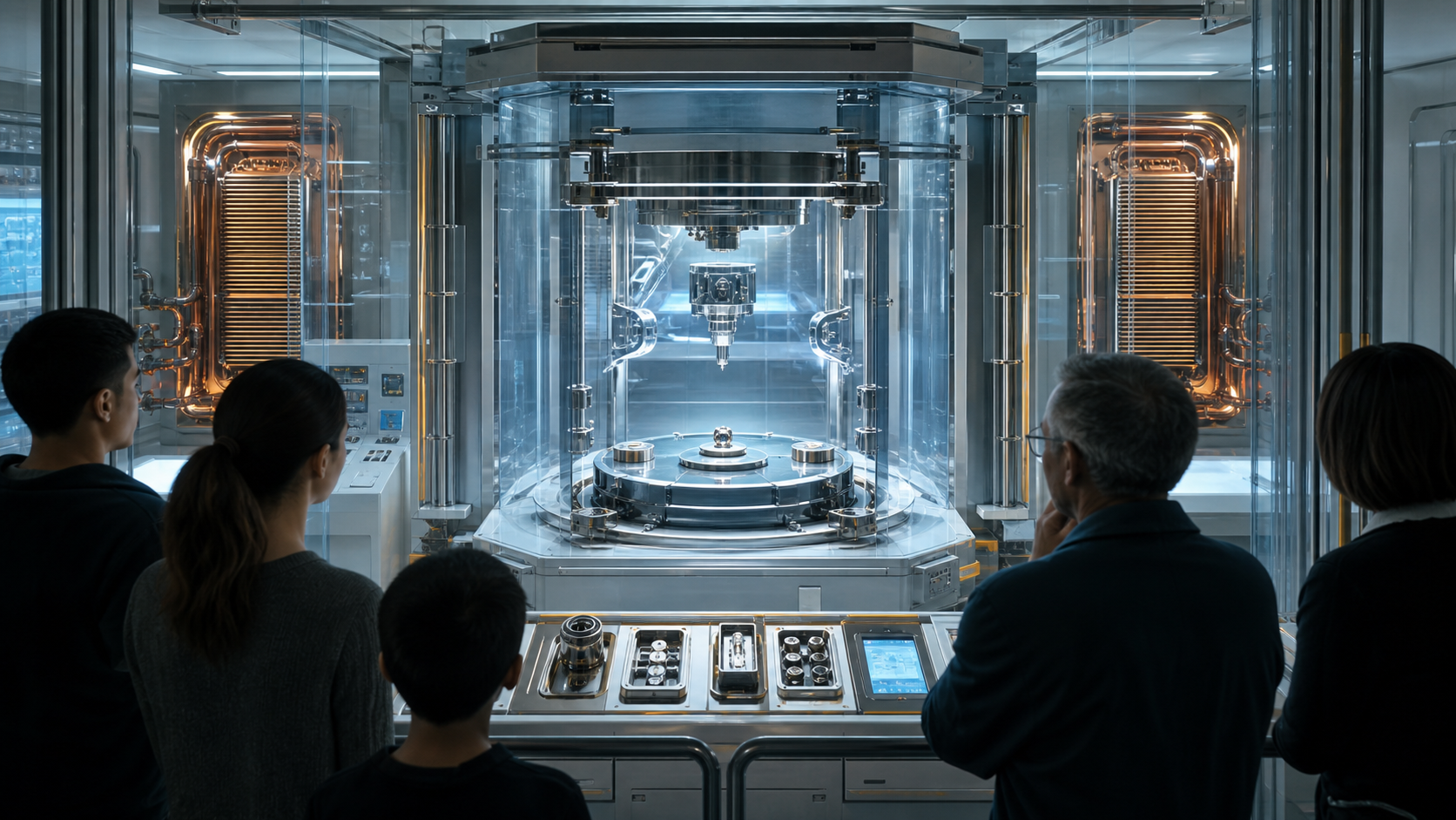 The Witness Rail for Replicator Claims editorial art for WN Magazine
