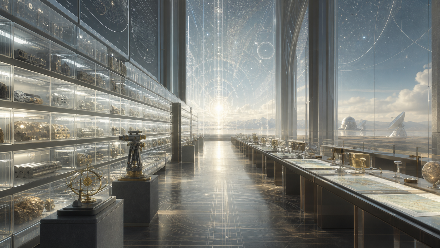 Threshold Archives for Civilizational Claims editorial art for WN Magazine