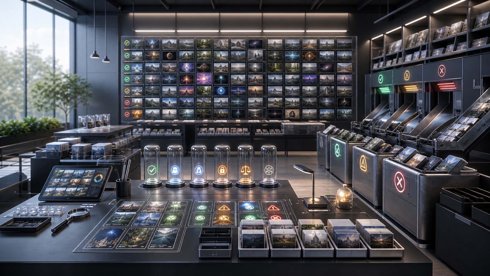 Visual Dataset Registries Before Scale editorial art for WN Magazine