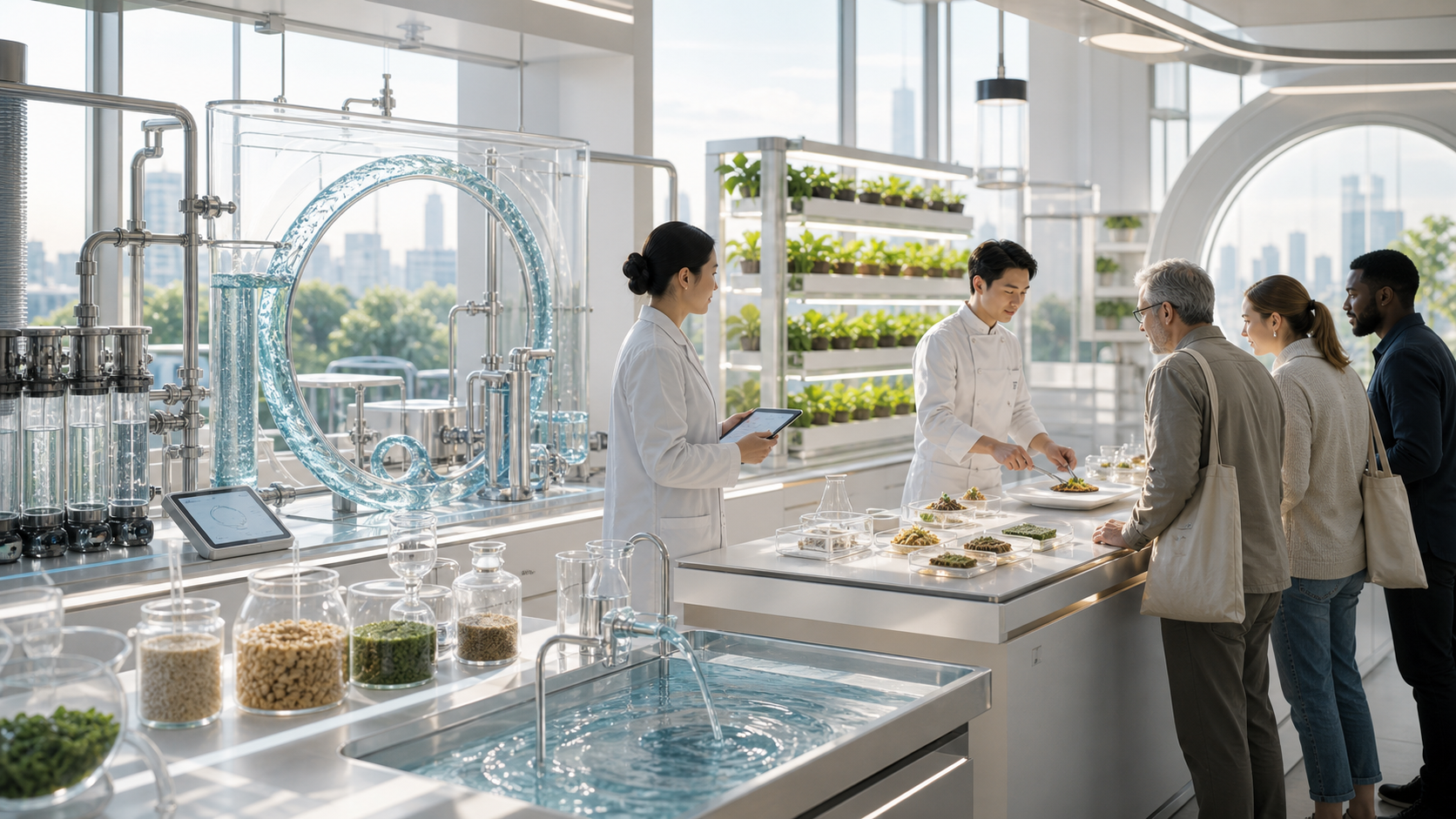 Water-Loop Proof for Synthetic Food Futures editorial image for WN Magazine