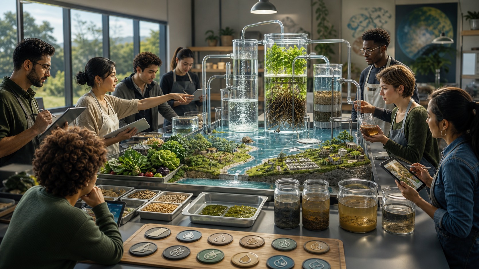 Watershed Receipts for Synthetic Food Lessons editorial image for WN Magazine