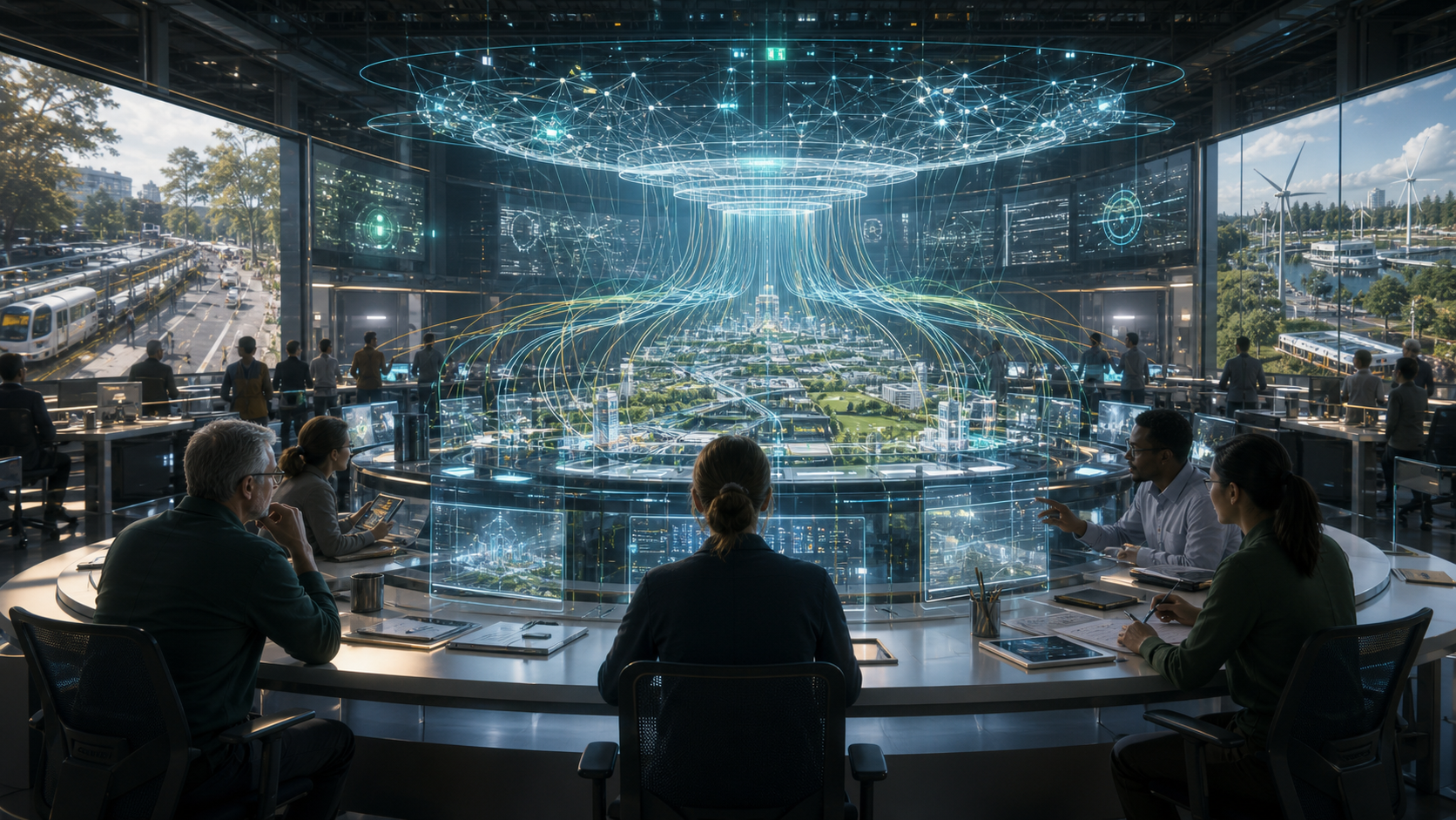 When AI Becomes Infrastructure, Not Oracle editorial art for WN Magazine