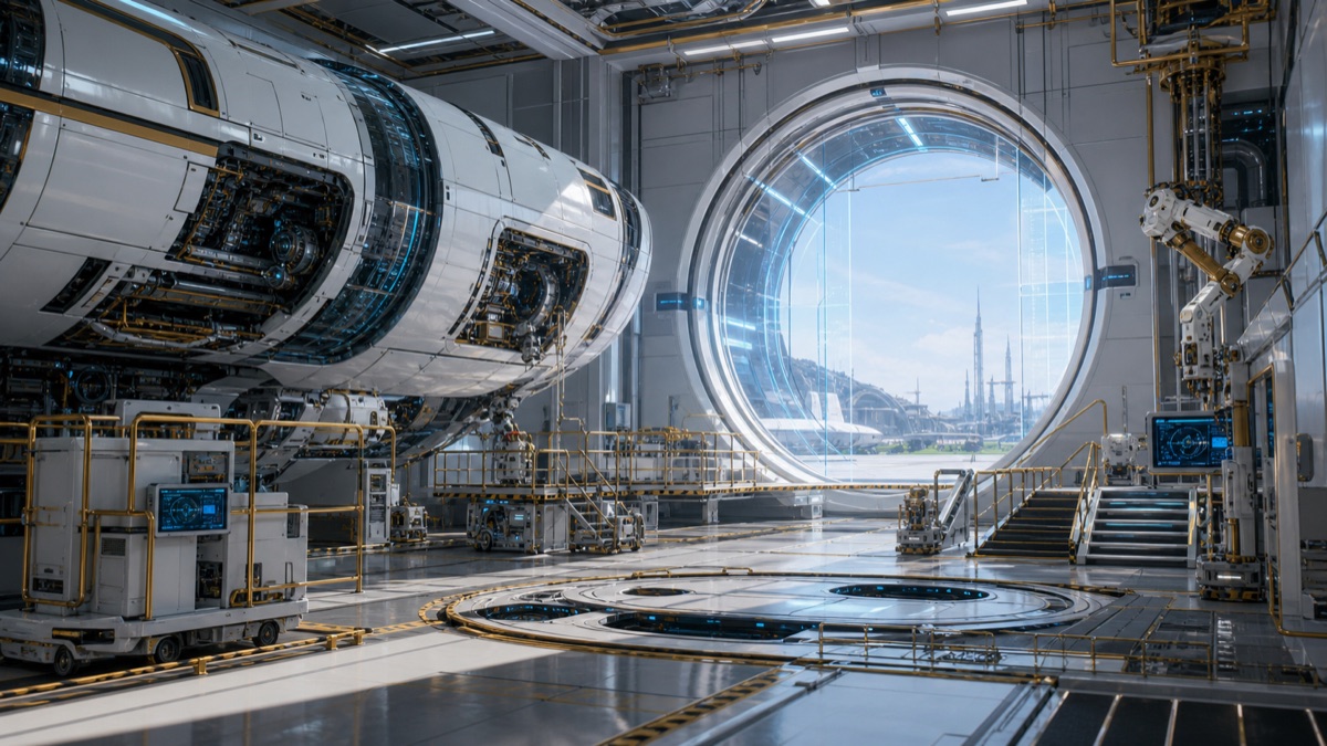 Witness Ports for WN Spaceships editorial art for WN Magazine
