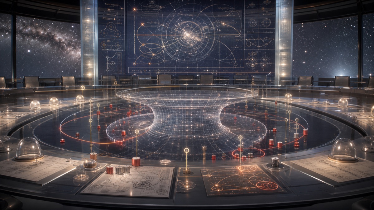 Wormhole Vocabulary After the Red Team editorial art for WN Magazine