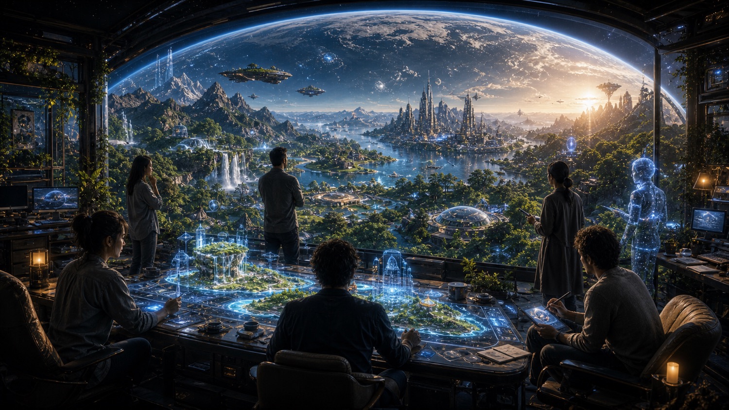 Living Worlds on Demand