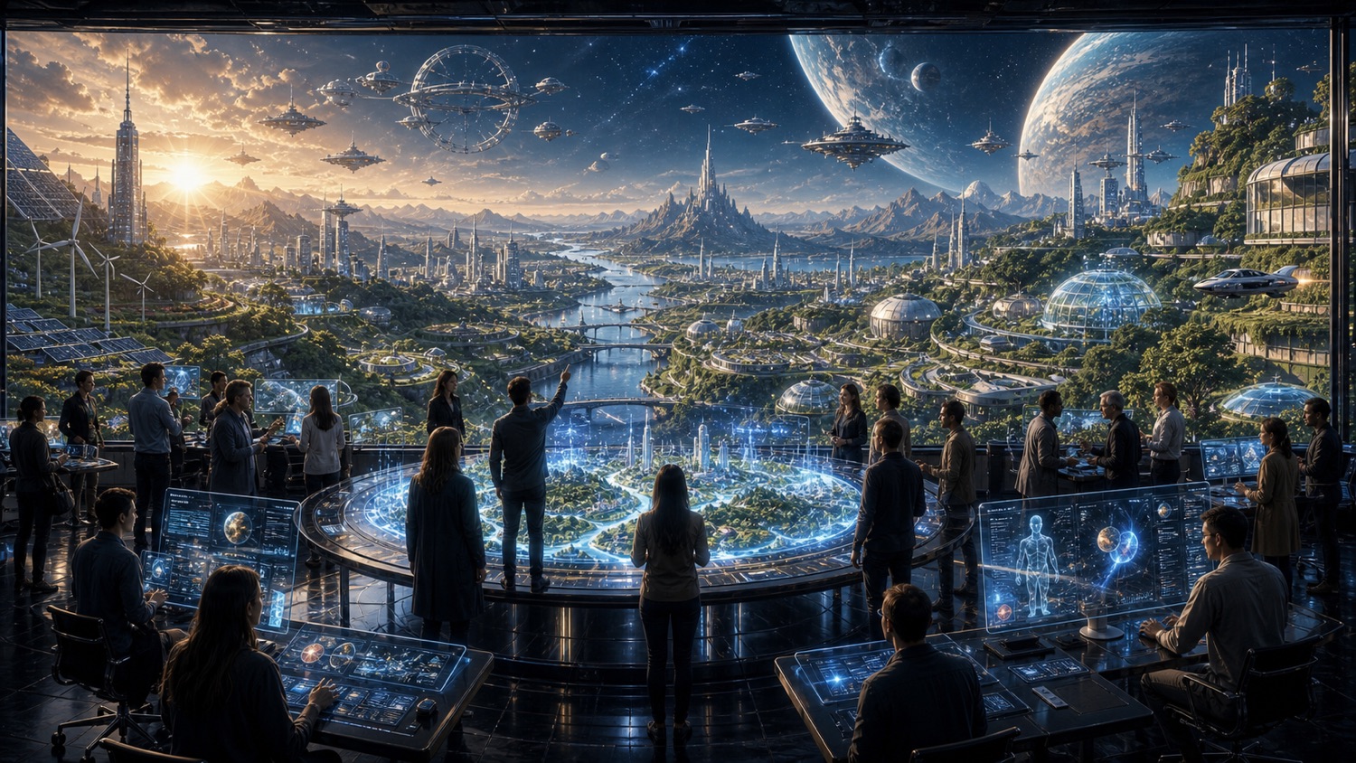Future systems converging into a coherent civilization