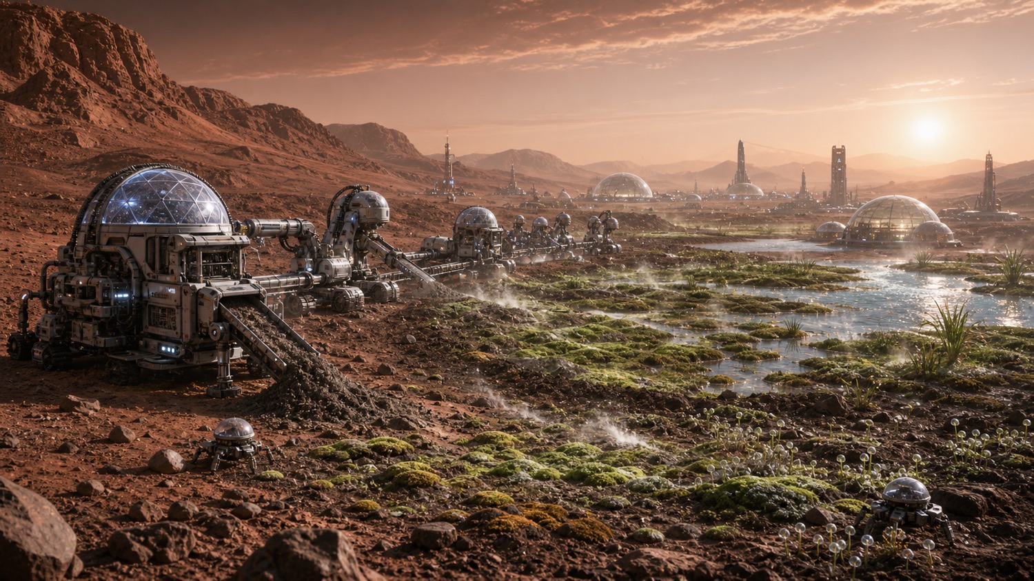 Turning Rock Into Biosphere